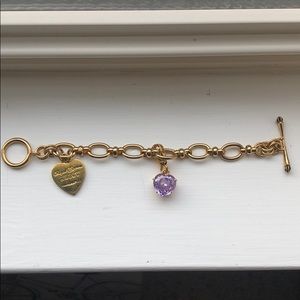 💜Juicy Couture Charm Bracelet 💜
